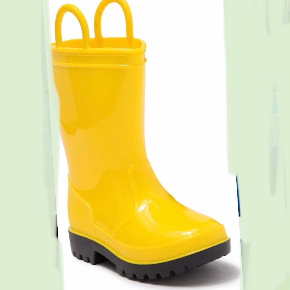 Zoogs Kids solid rain boot
